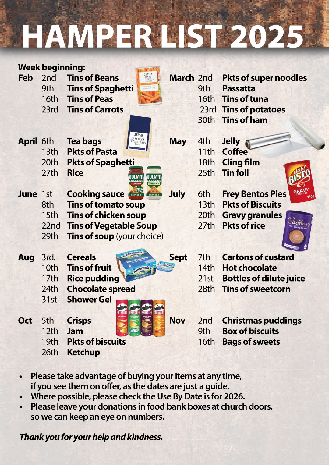 Food Bank List 2024 2